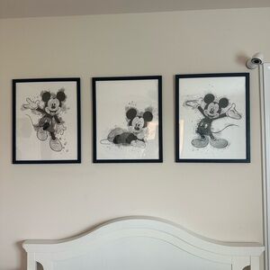 Black & White Mickey Poster Prints 16’’ x 20’’